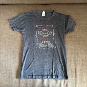 Urban Renewal Blue Gray Graphic T-Shirt